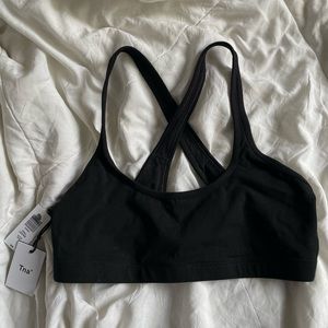 <BNWT> TNA SPORTS BRA BLACK